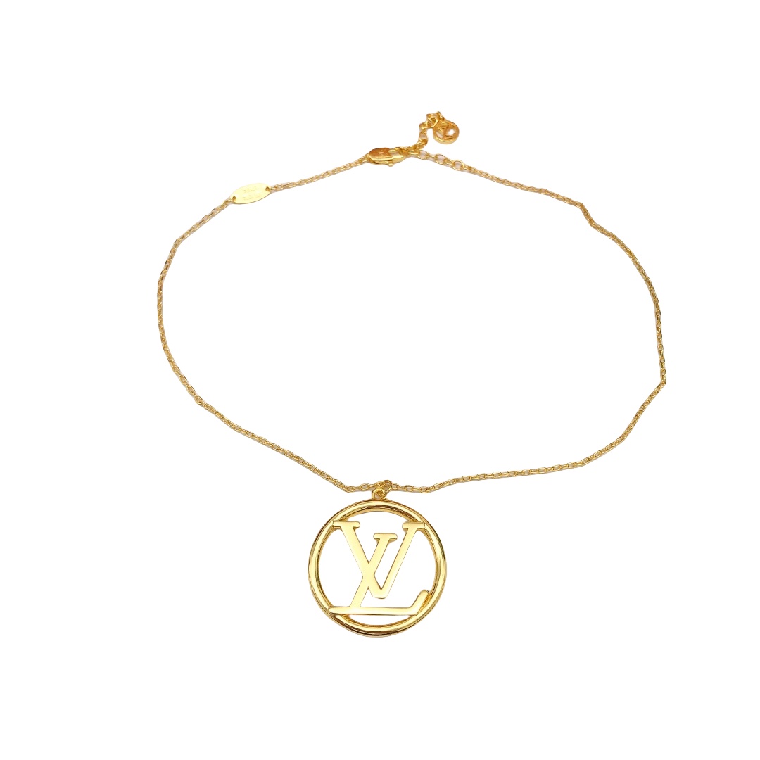 LVN029 lv iconic pendant necklace - ccjewelryacc