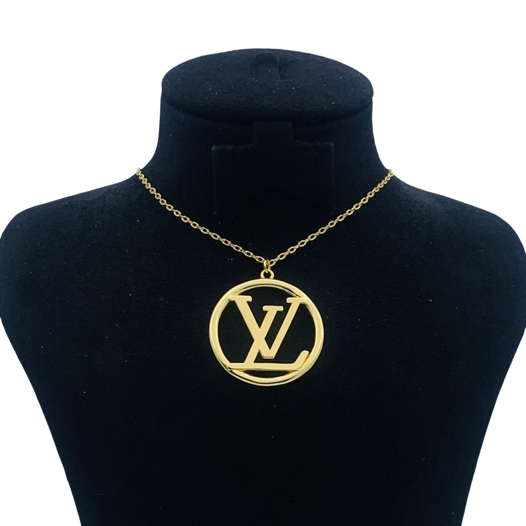 LVN029 lv iconic pendant necklace - ccjewelryacc
