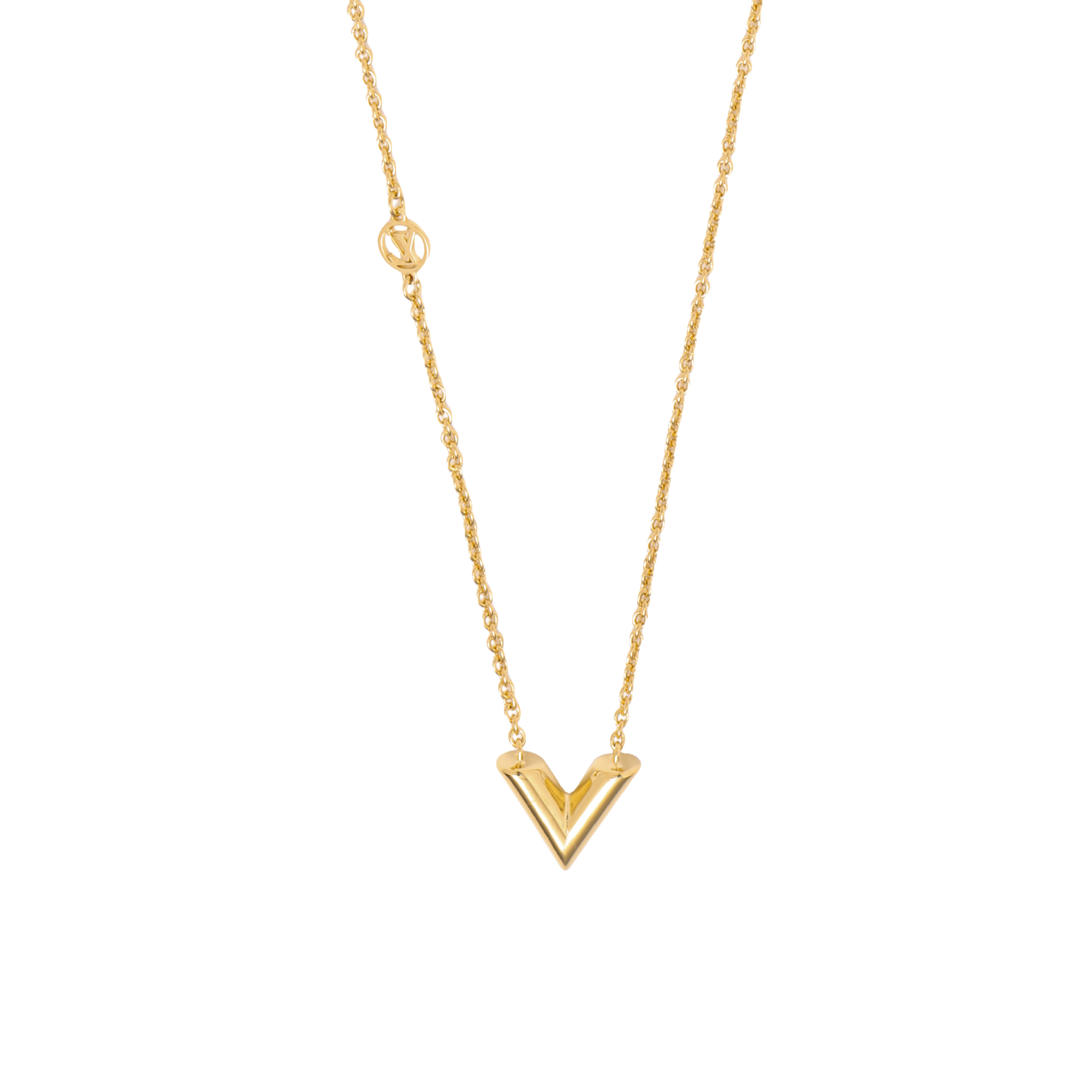LVN074 LOUIS V pendant Necklaces Women's - ccjewelryacc