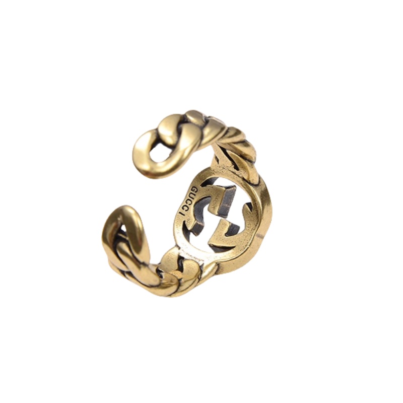 GGR017 GG icon ring with interlocking g - ccjewelryacc