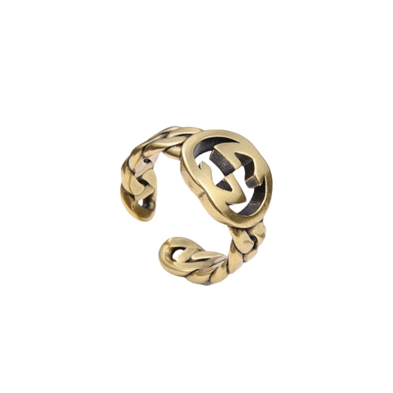GGR017 GG icon ring with interlocking g - ccjewelryacc