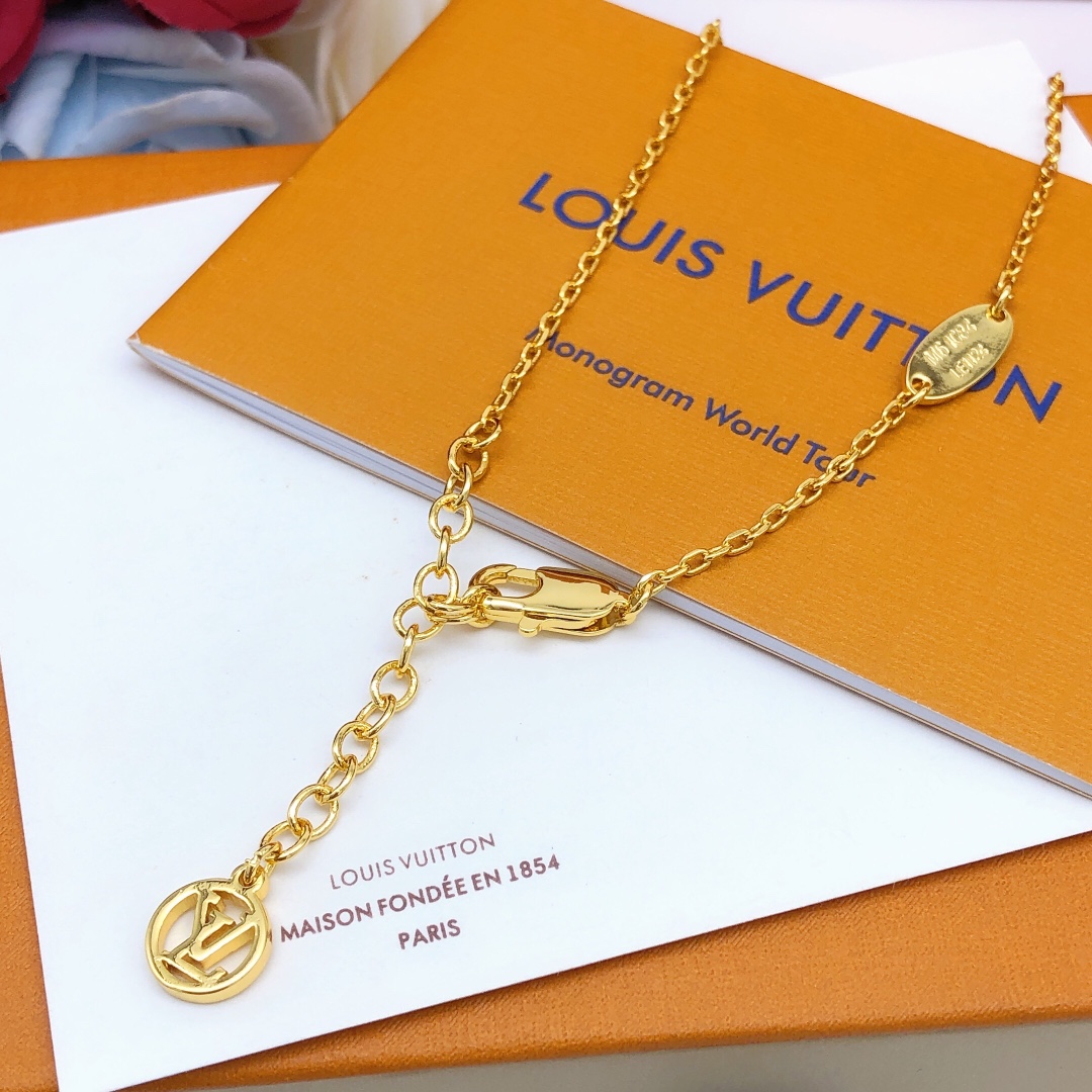 LVN029 lv iconic pendant necklace - ccjewelryacc