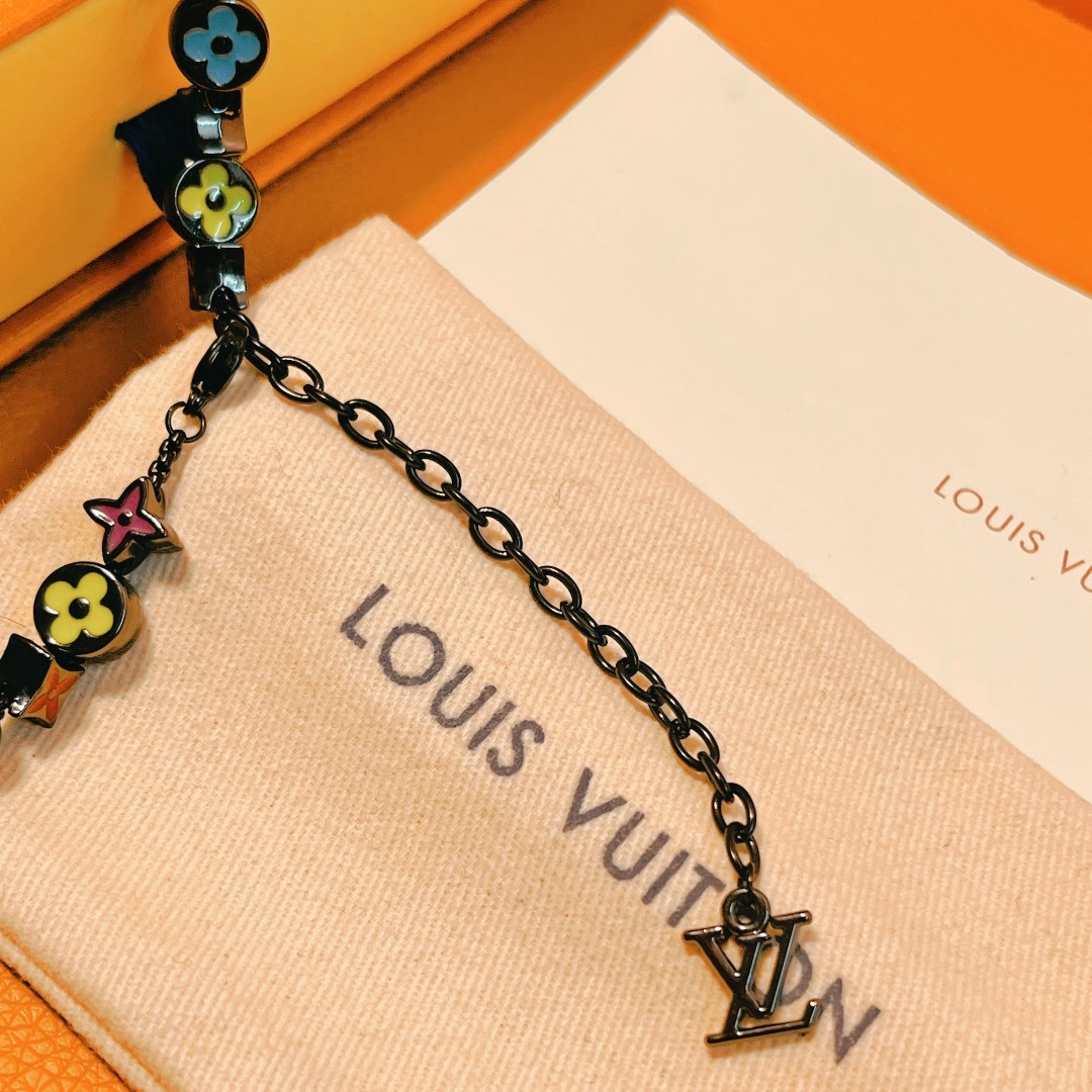 LVN043 louis Monogram party necklace - ccjewelryacc