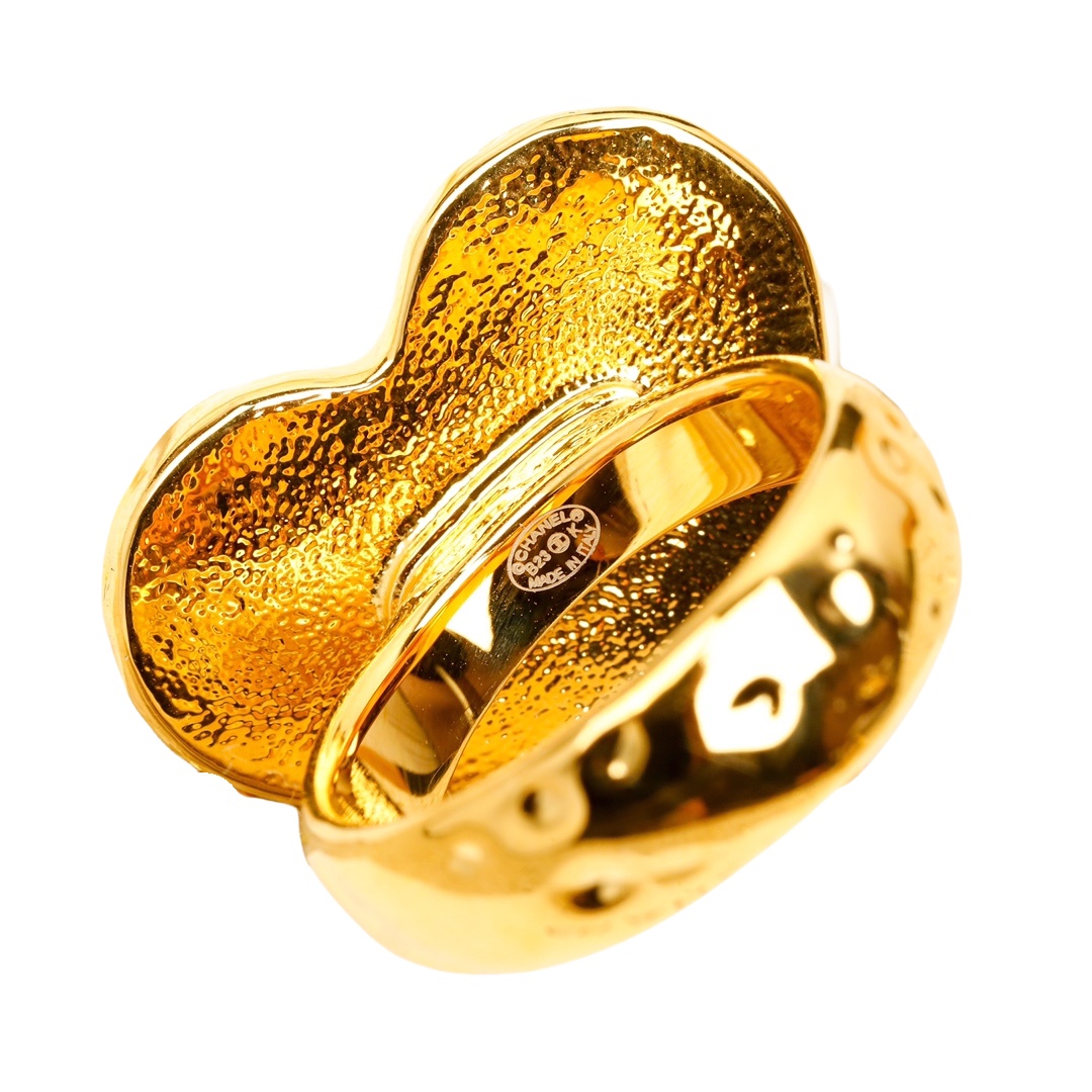 CCR051 23K  Magma Heart CC RING - ccjewelryacc