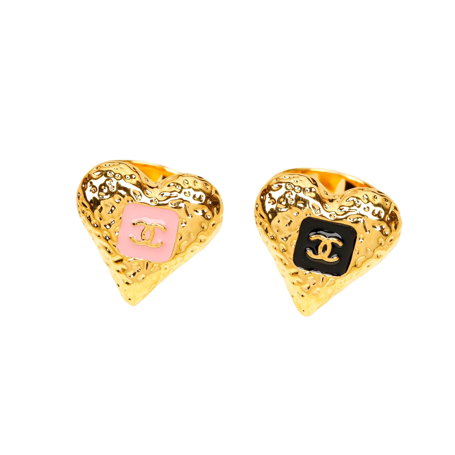 CCR051 23K  Magma Heart CC RING - ccjewelryacc
