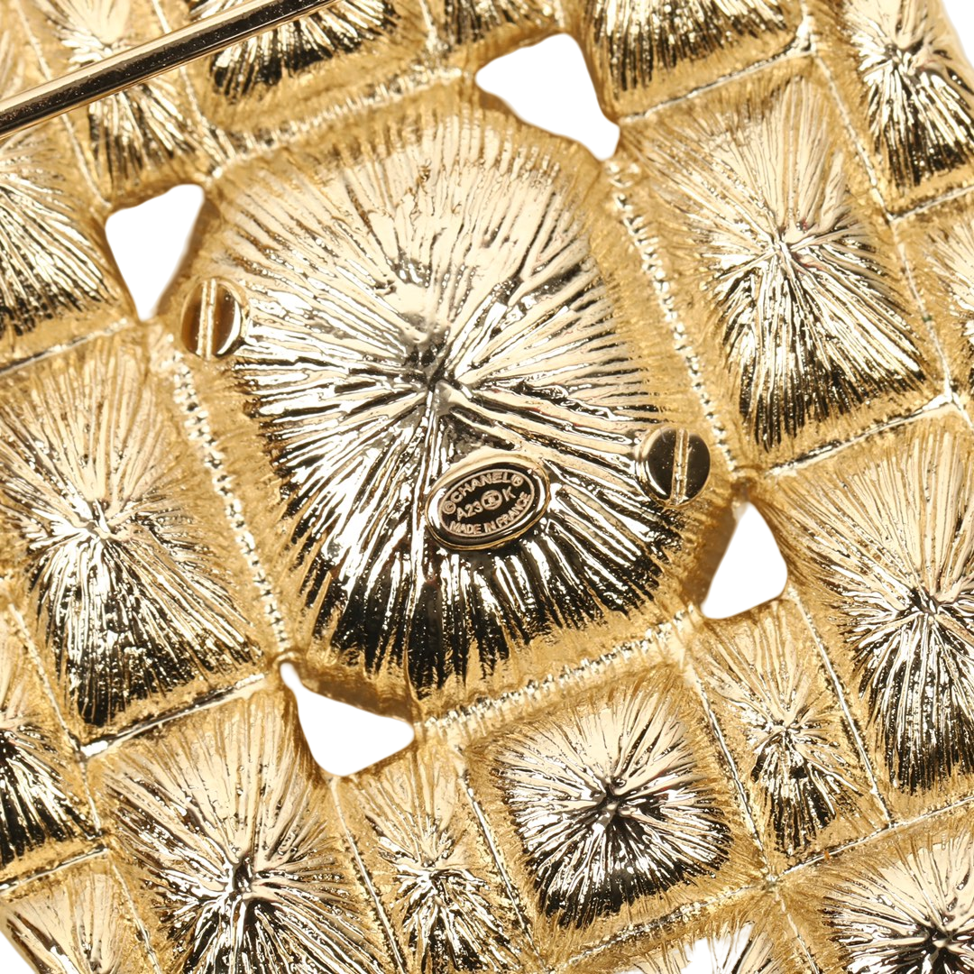 BCB308 CC 24C full diamond perfume bottle brooch - ccjewelryacc