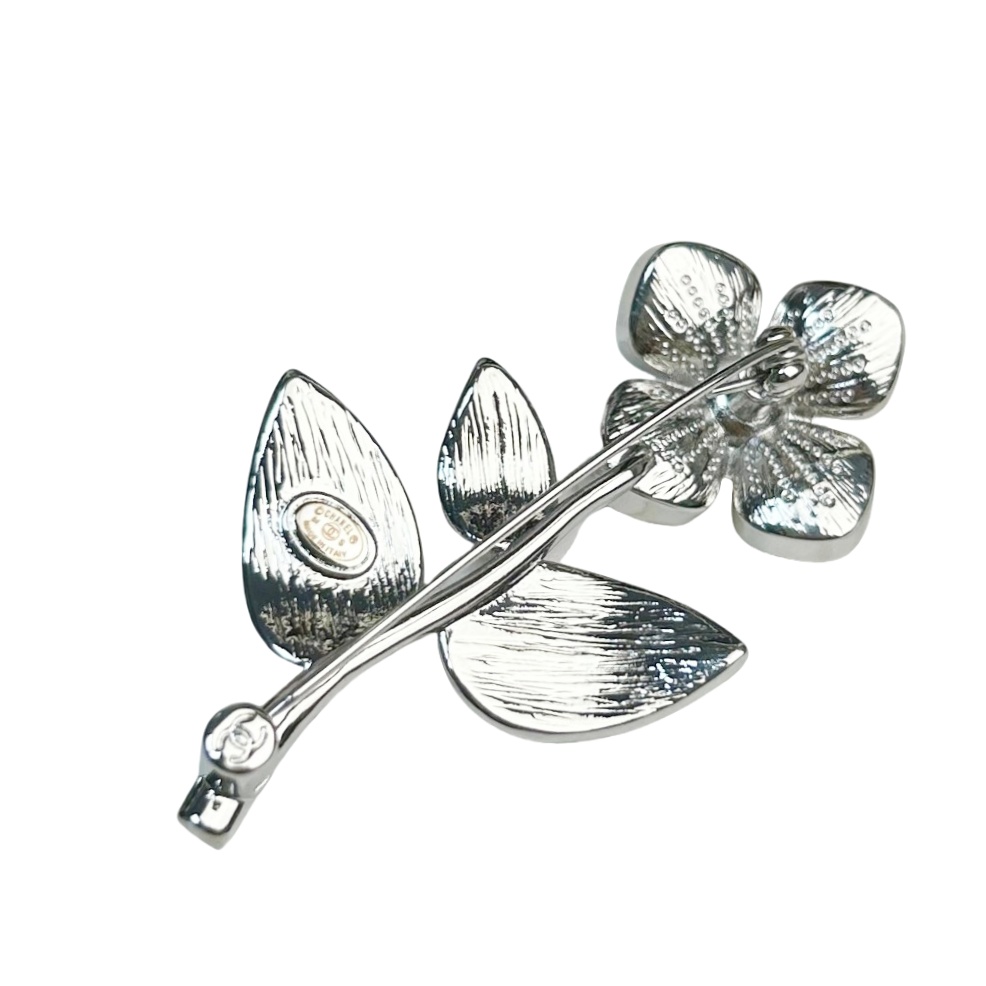 BCB351 leaf flower CC brooch - ccjewelryacc