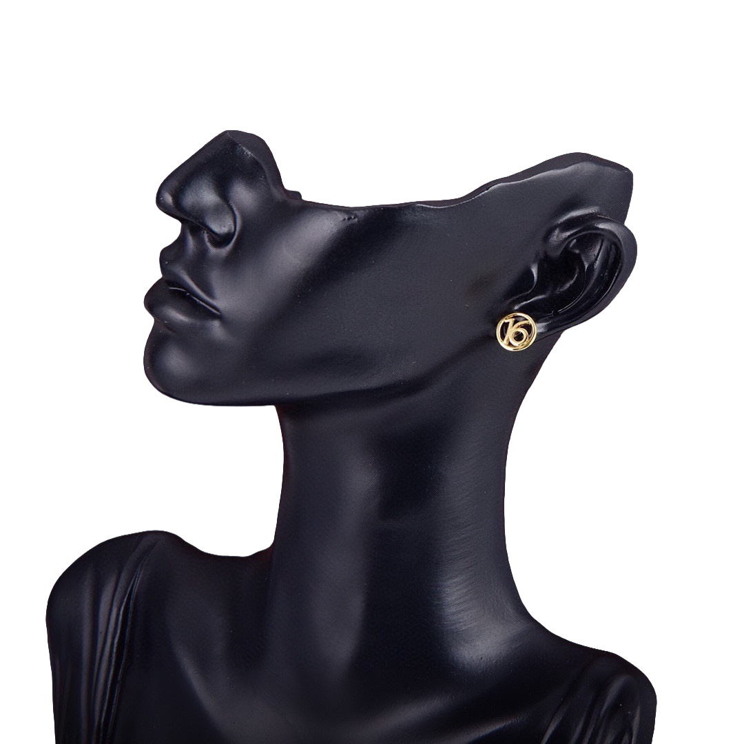 CLE077 Ciline Act de Triomphe stud earring set of 3 - ccjewelryacc