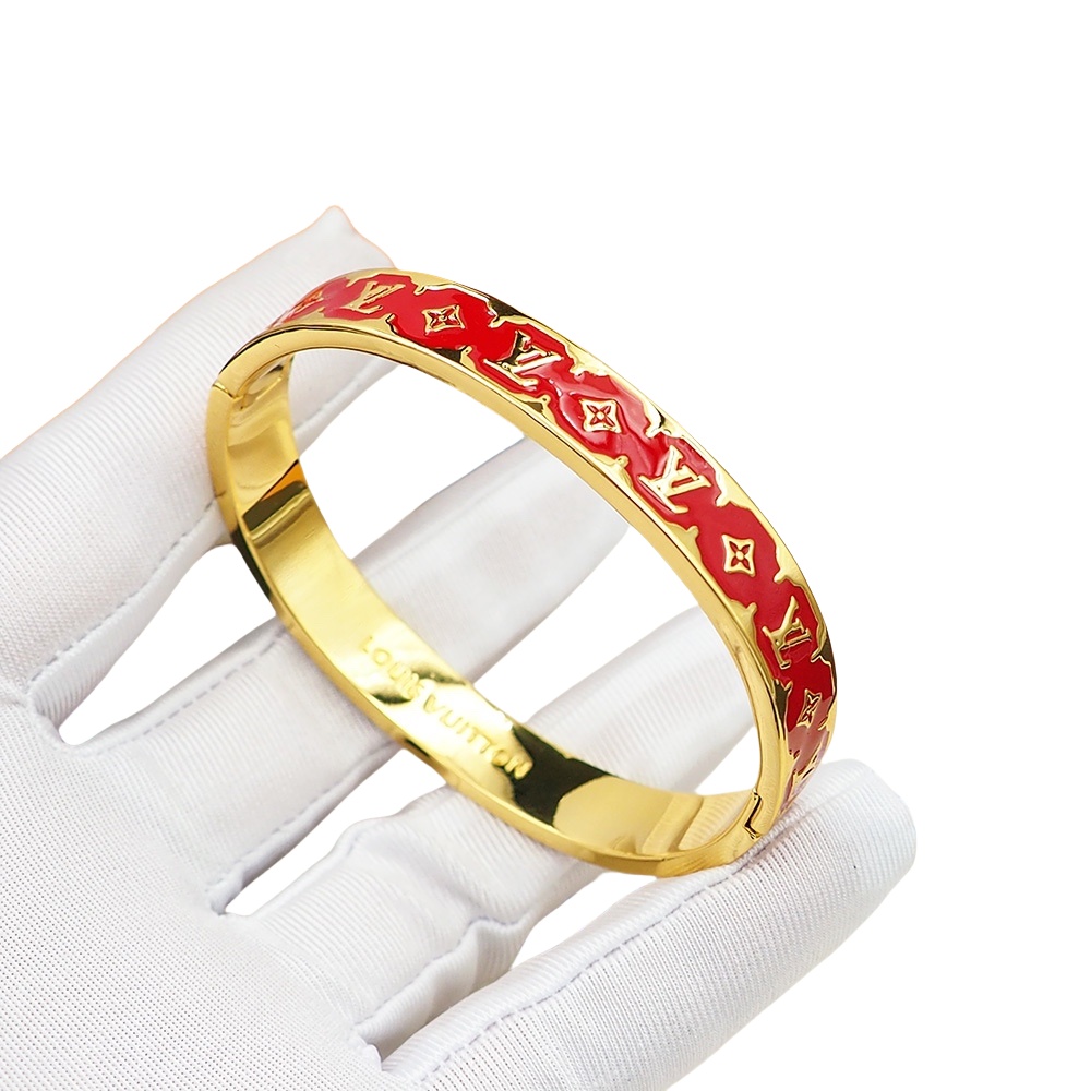 LVS049 Metal Nanogram Enamel bracelet For men women - ccjewelryacc