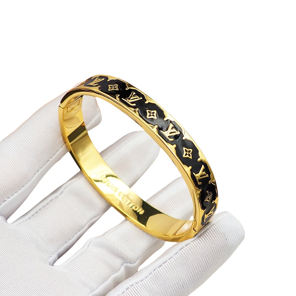 LVS049 Metal Nanogram Enamel bracelet For men women - ccjewelryacc