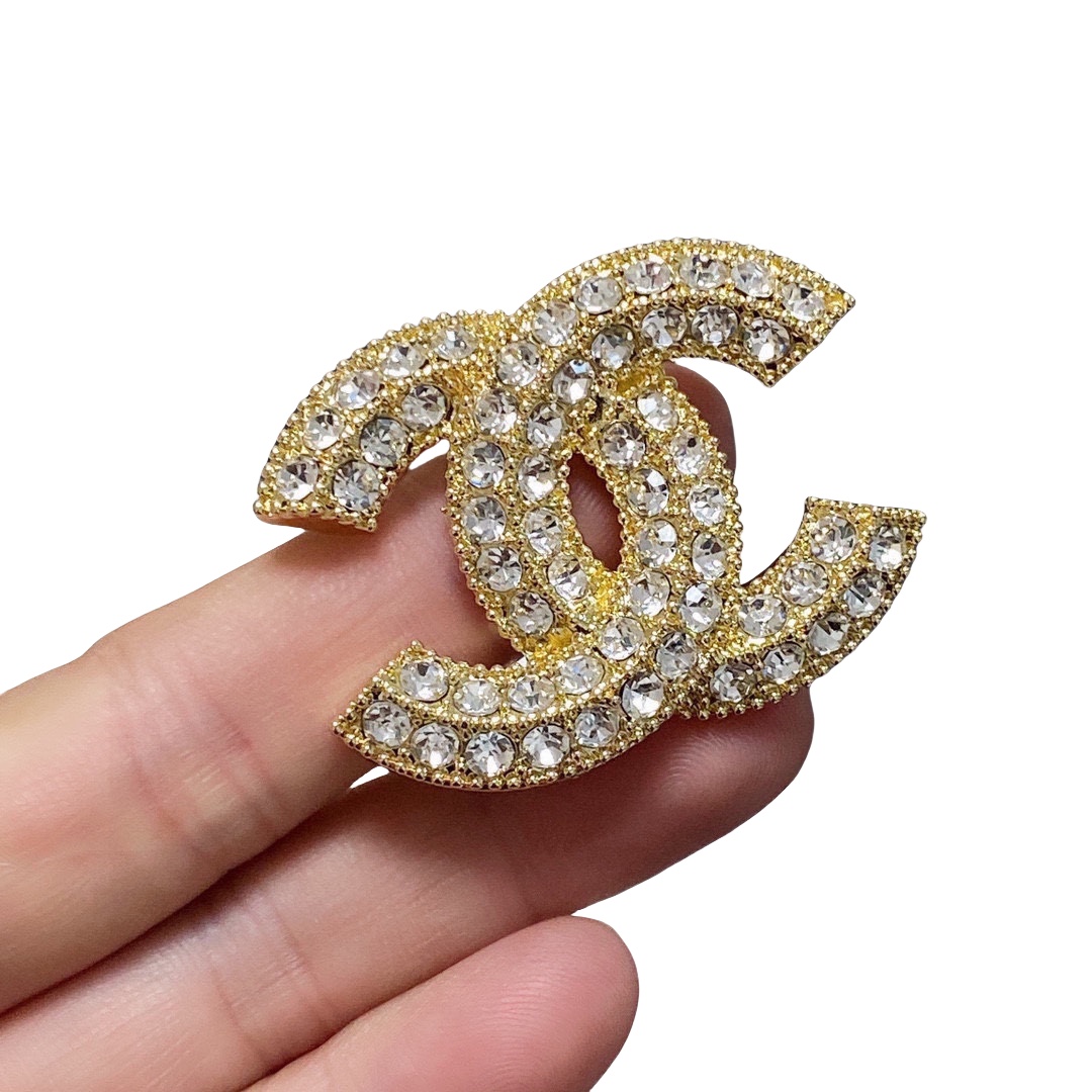 BCB210 CC crystal brooch - ccjewelryacc