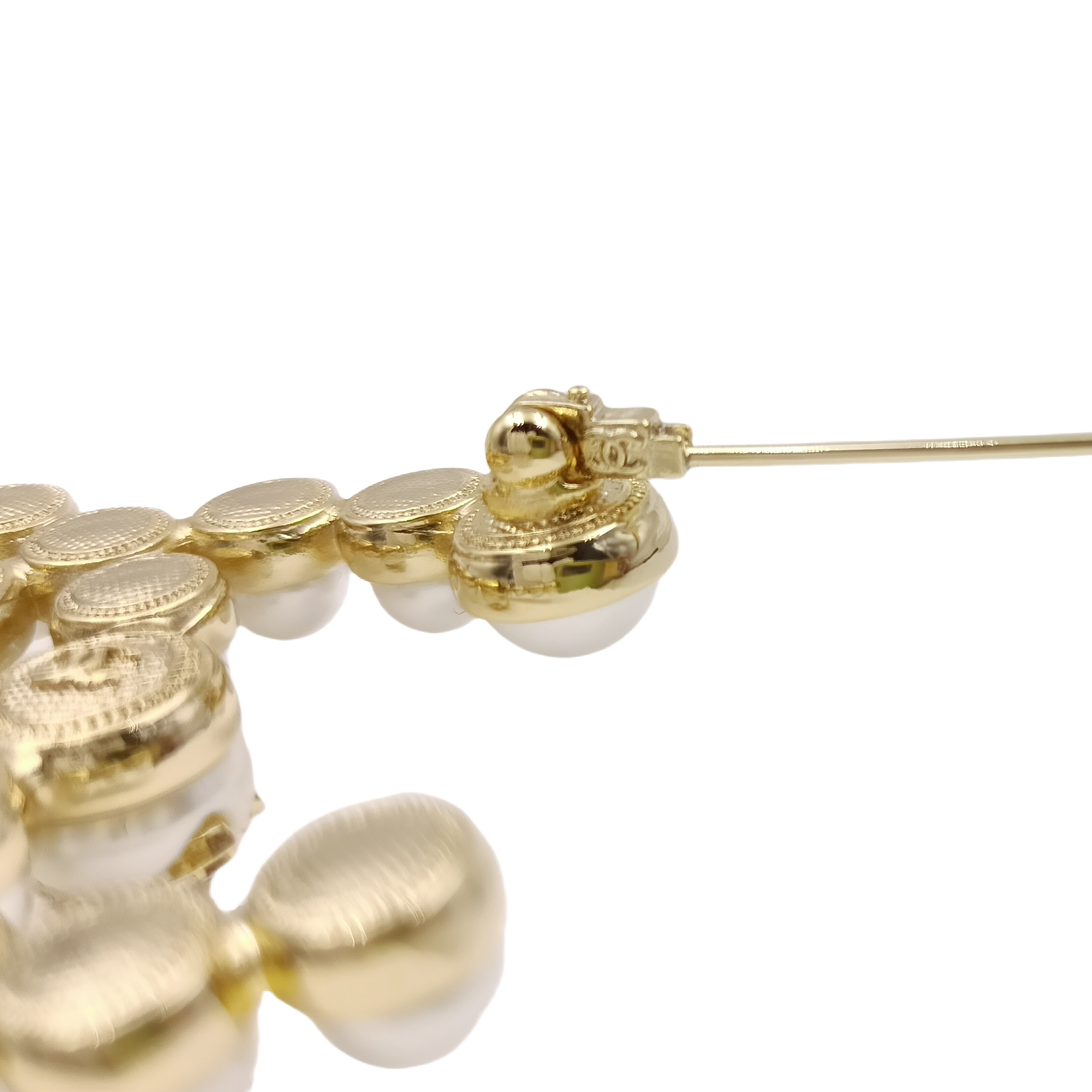 BCB031 Pearl  CC  brooch - ccjewelryacc