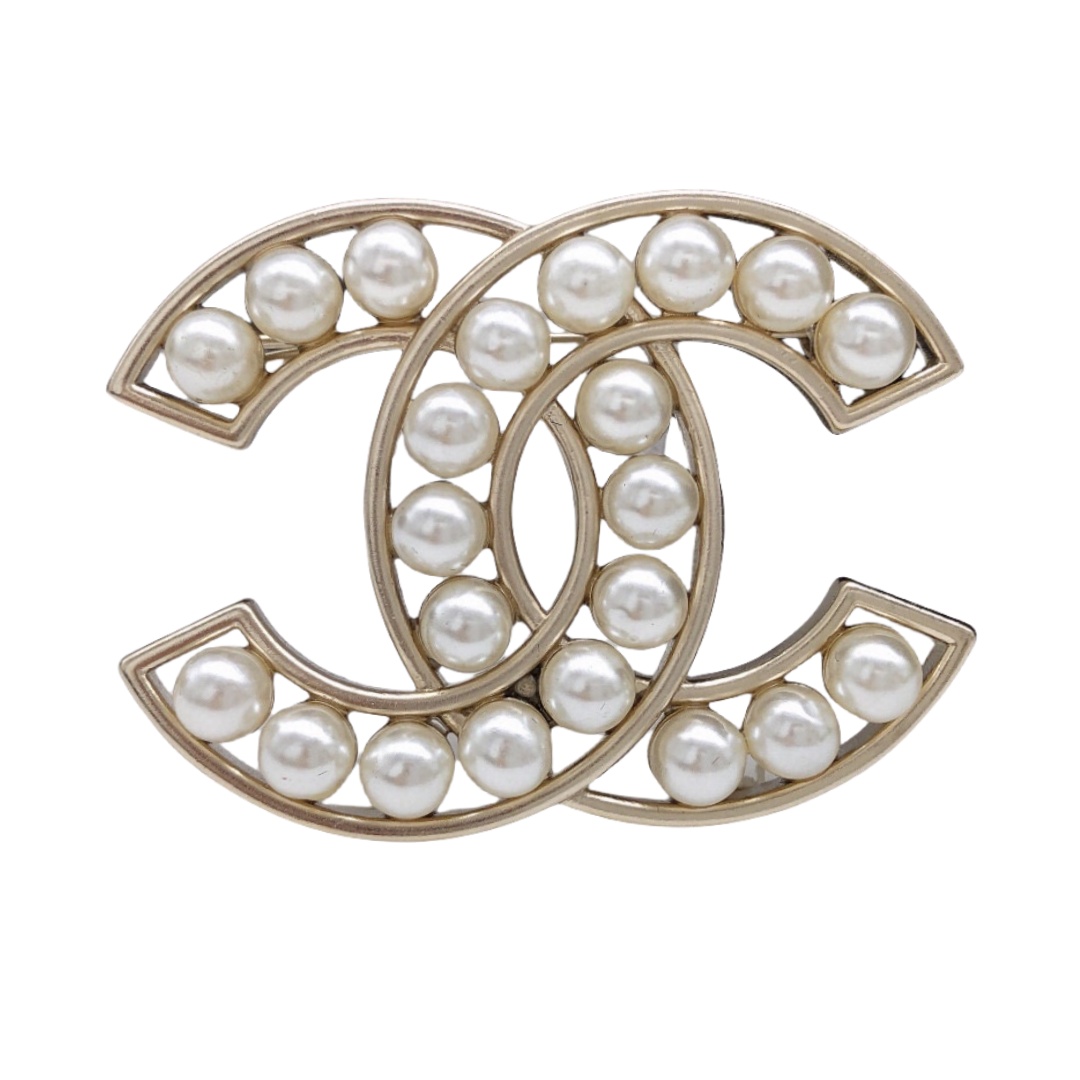 BCB002 CC Pearl brooch - ccjewelryacc