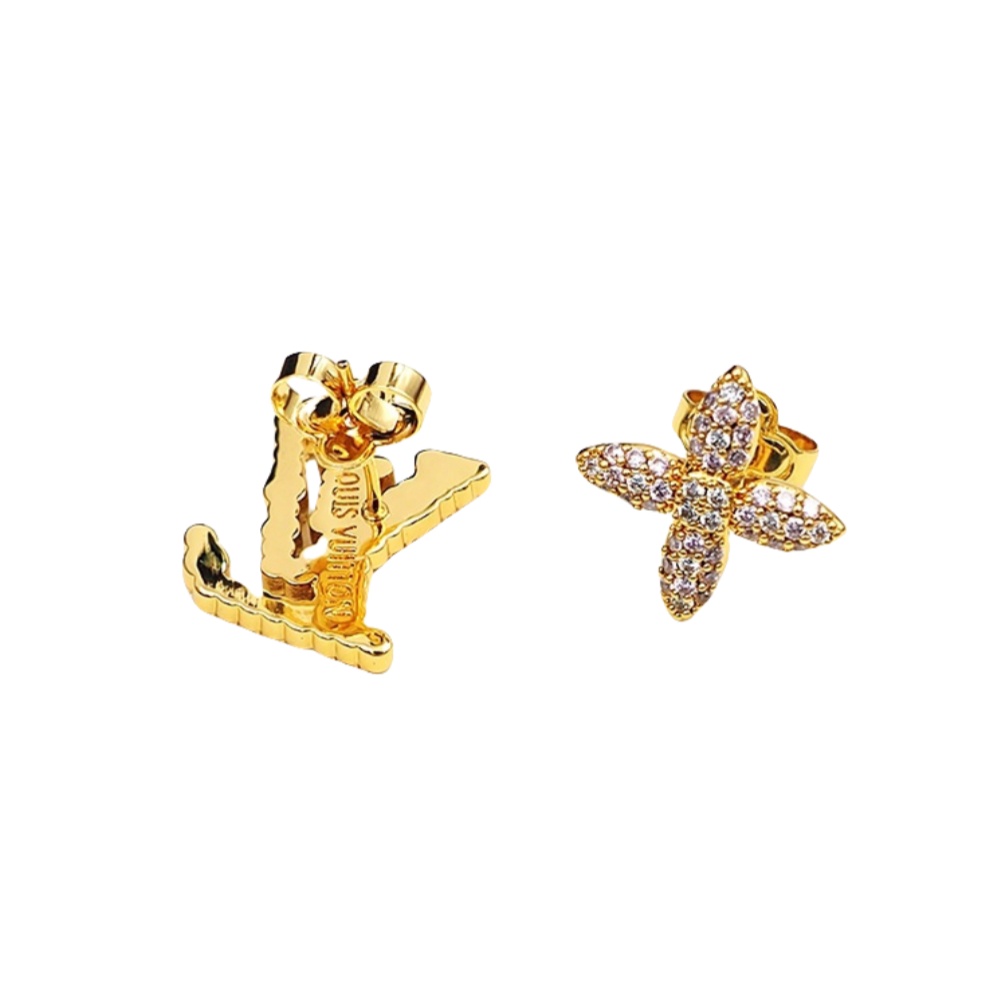 LVE116 L&V Full crystal Iconic Trésor stud earring - ccjewelryacc