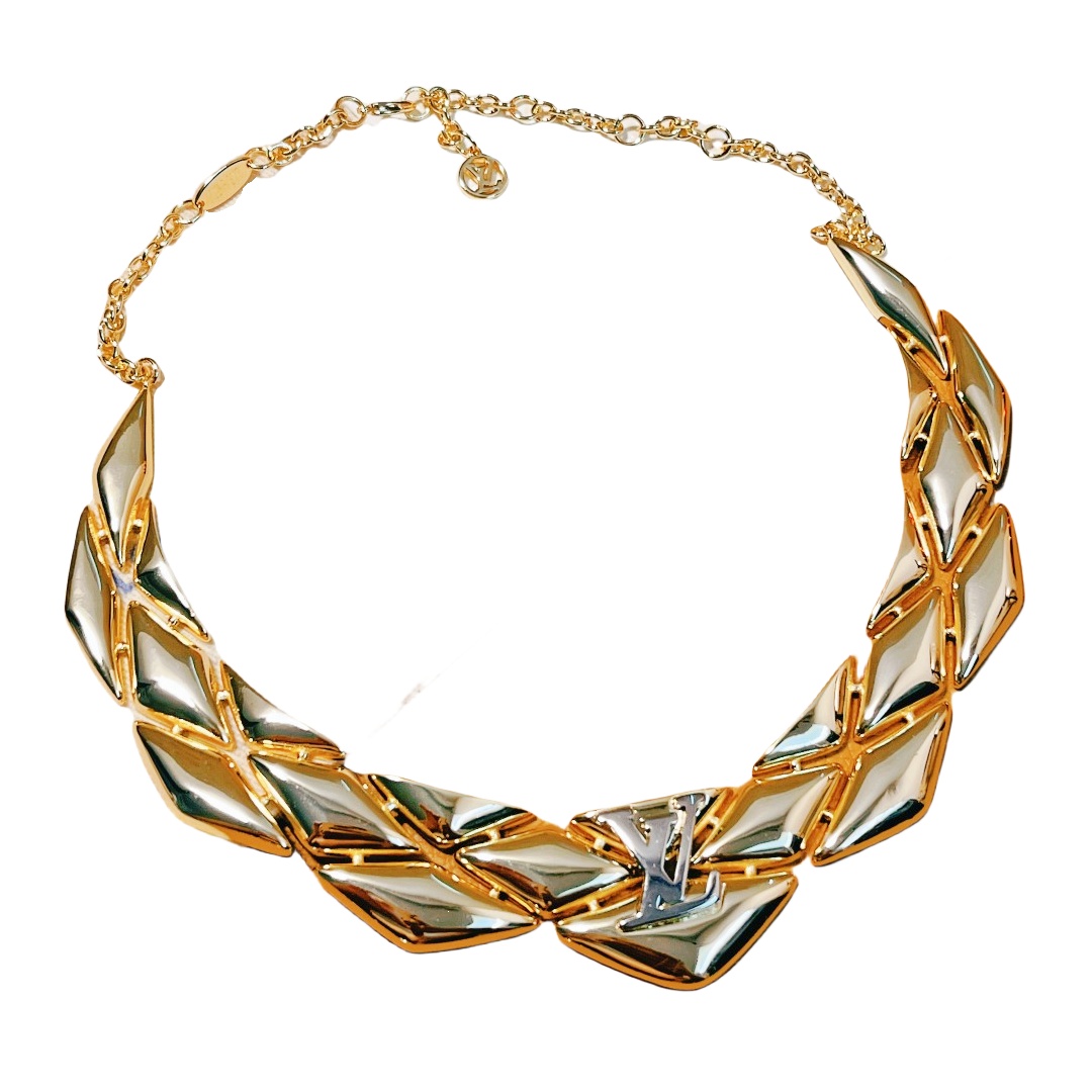 LVN026 GO14 choker Necklace - ccjewelryacc