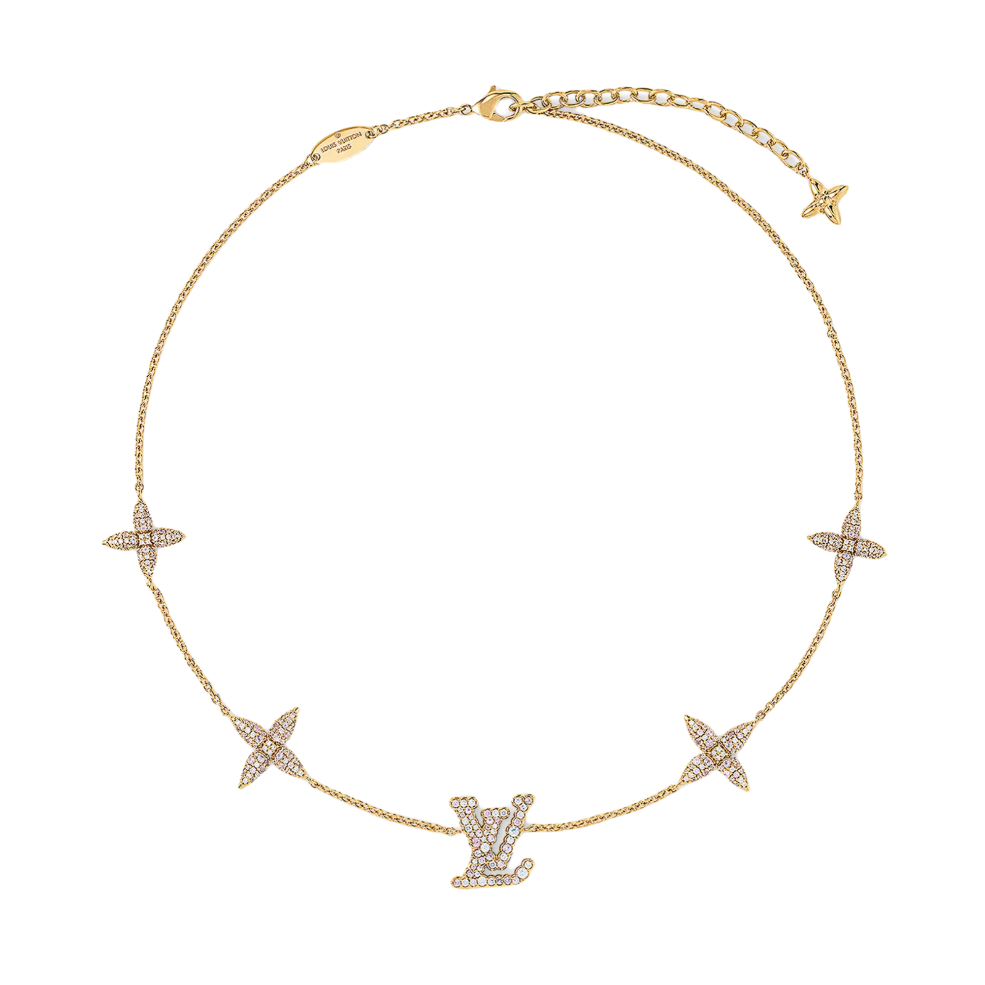 LVN018 M01480 Full crystal Iconic Trésor choker necklace - ccfashionjewelry