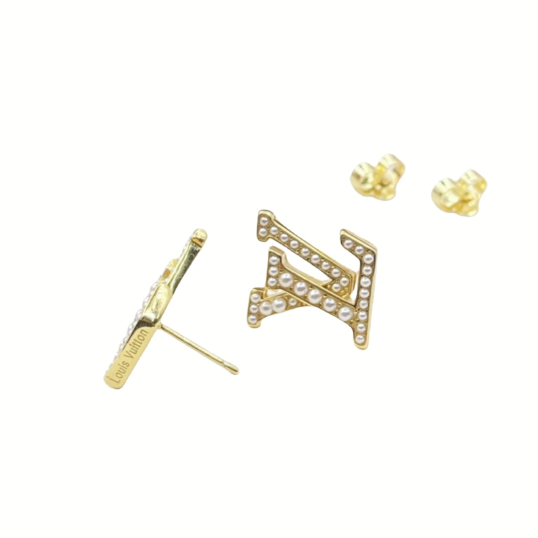 LVE025 VL Iconic Pearls Earrings - ccjewelryacc