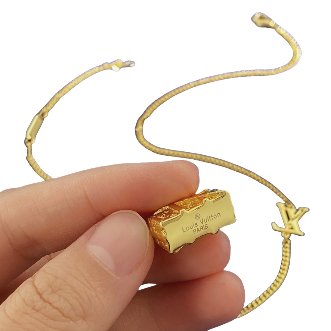 LVN088 Metal ICONS Bag pendant necklace M00914 - ccjewelryacc