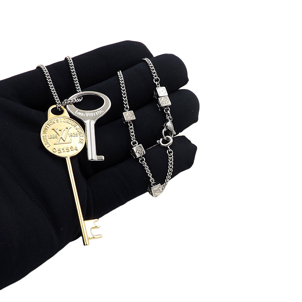 LVN032 MP2842 LV Key necklace - ccjewelryacc