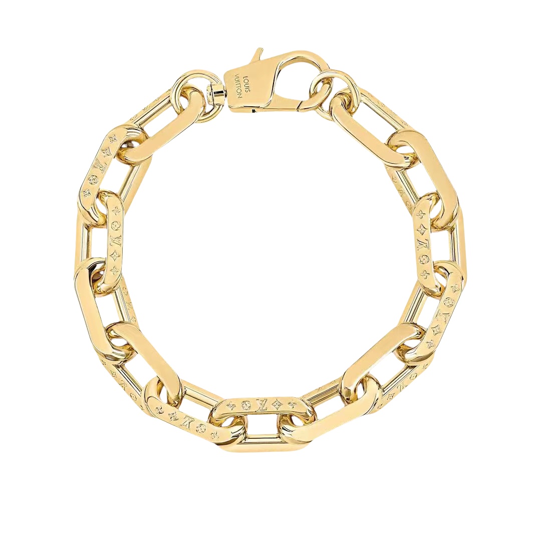 LVS057 LV Edge bracelet For men - ccjewelryacc
