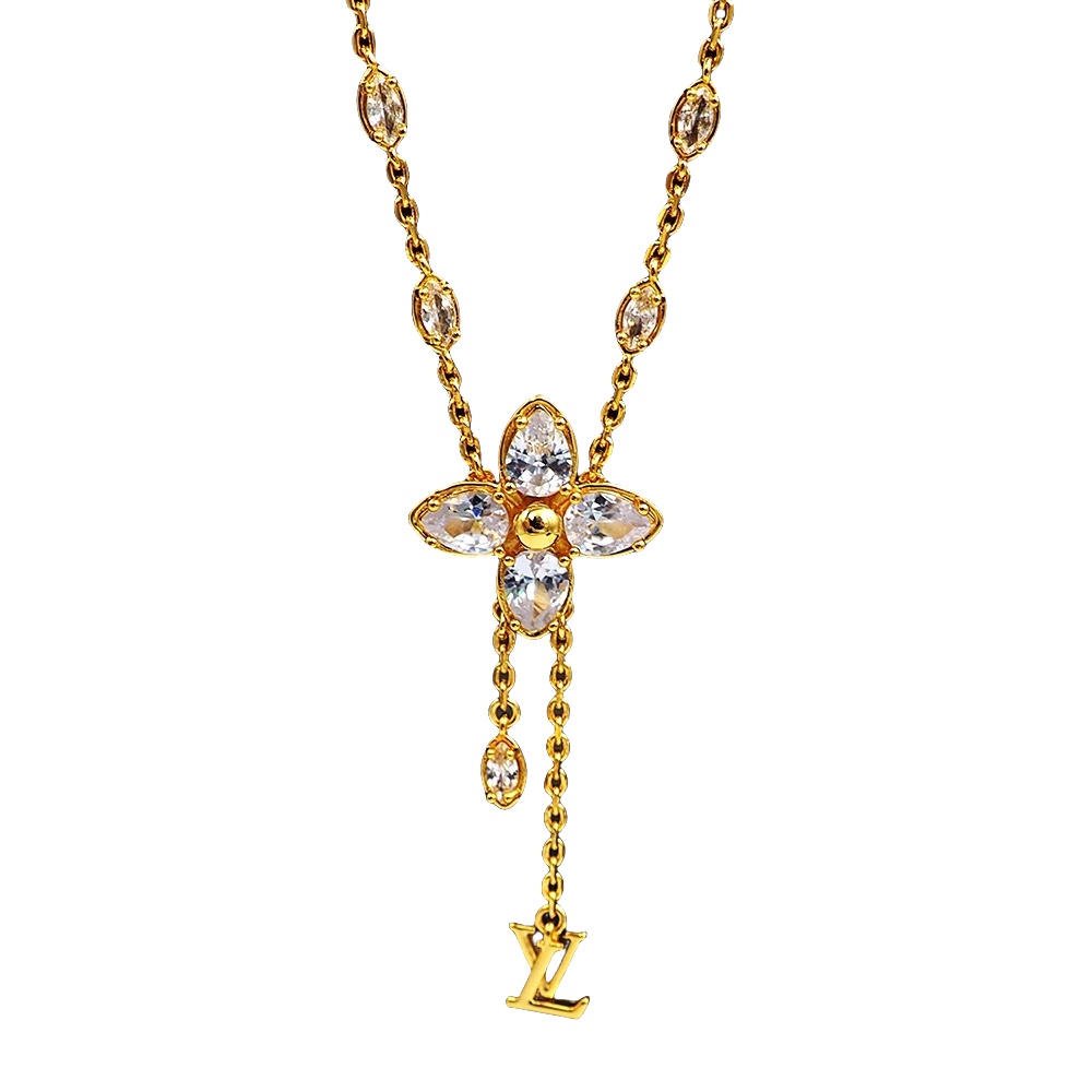 LVN022 M02091 LV Dazzle necklace - ccjewelryacc
