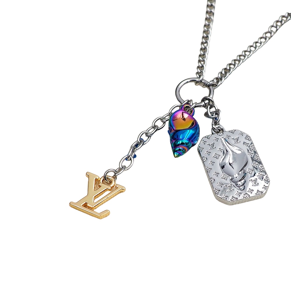 LVN024 M01495 LV Shell necklace - ccjewelryacc