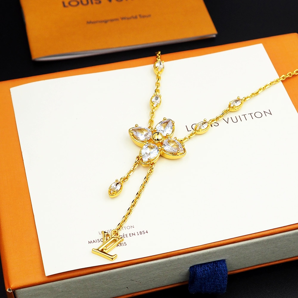 LVN022 M02091 LV Dazzle necklace - ccjewelryacc