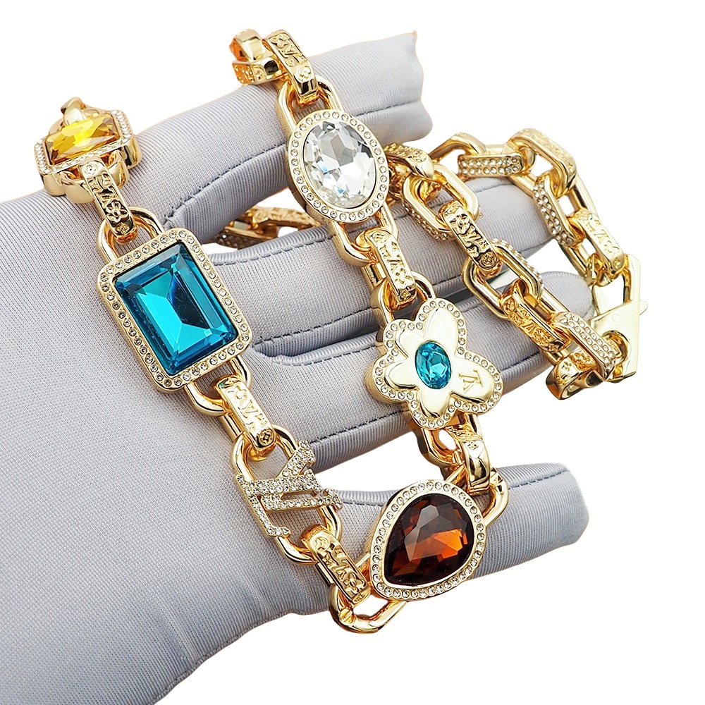 LVN005 M01875 Paradise Stone Necklace - ccjewelryacc