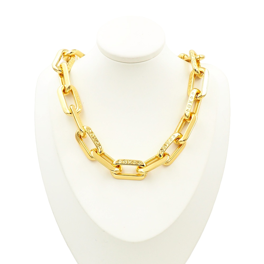 LVN059 MP3003 LV Edge medium choker necklace for men women - ccjewelryacc