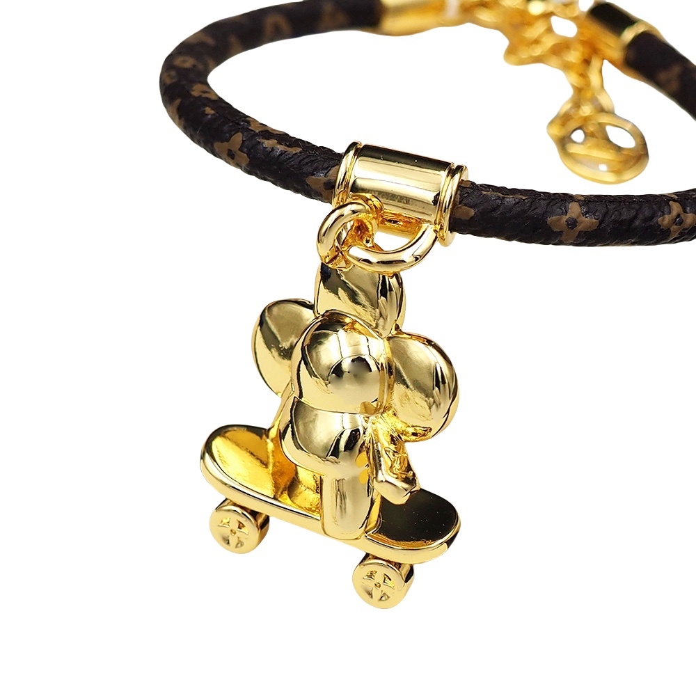 LVS030 M1051Z Vivienne Kick Flip Bracelet for men - ccjewelryacc