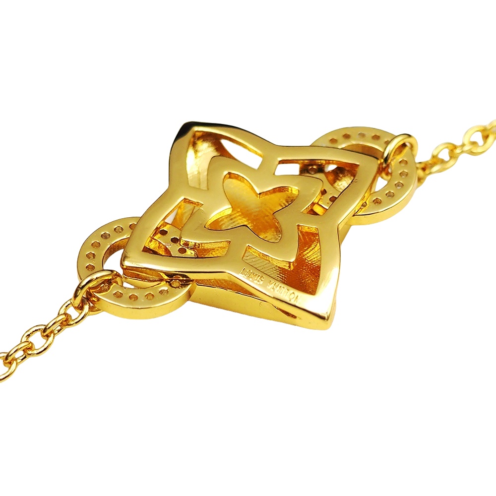 LVS017 LV Ever Blossom bracelet for men women - ccjewelryacc