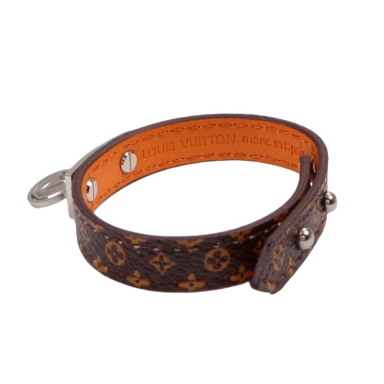 LVS035 LV Monogram Logomania Bracelet for men 19 - ccjewelryacc