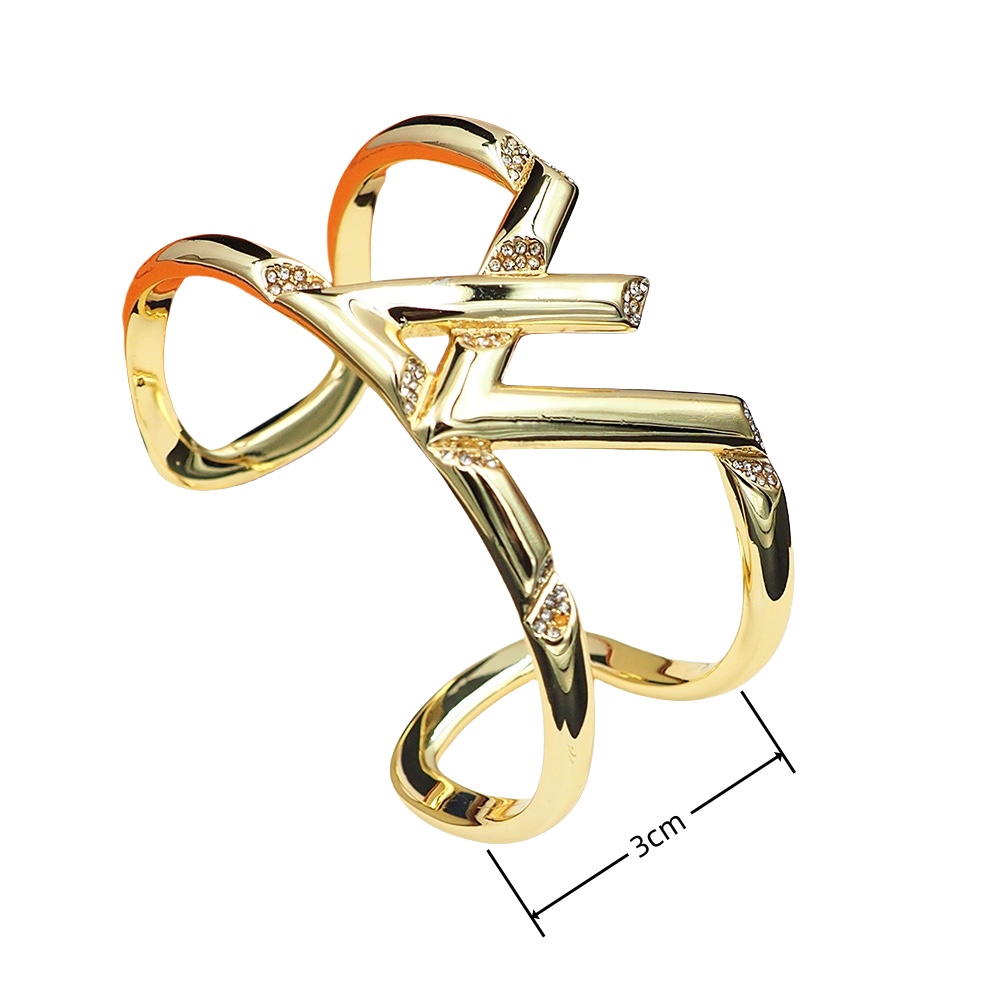 LVS026 Q95931 LV Volt One Cuff bracelet for men women - ccjewelryacc