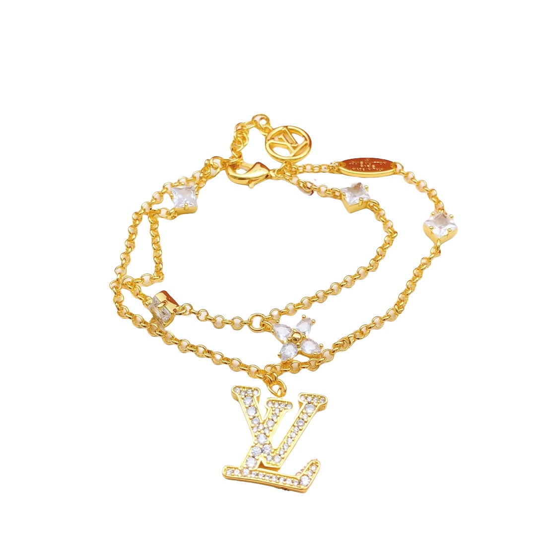 LVS052 M1378A lady lv bracelet - ccjewelryacc