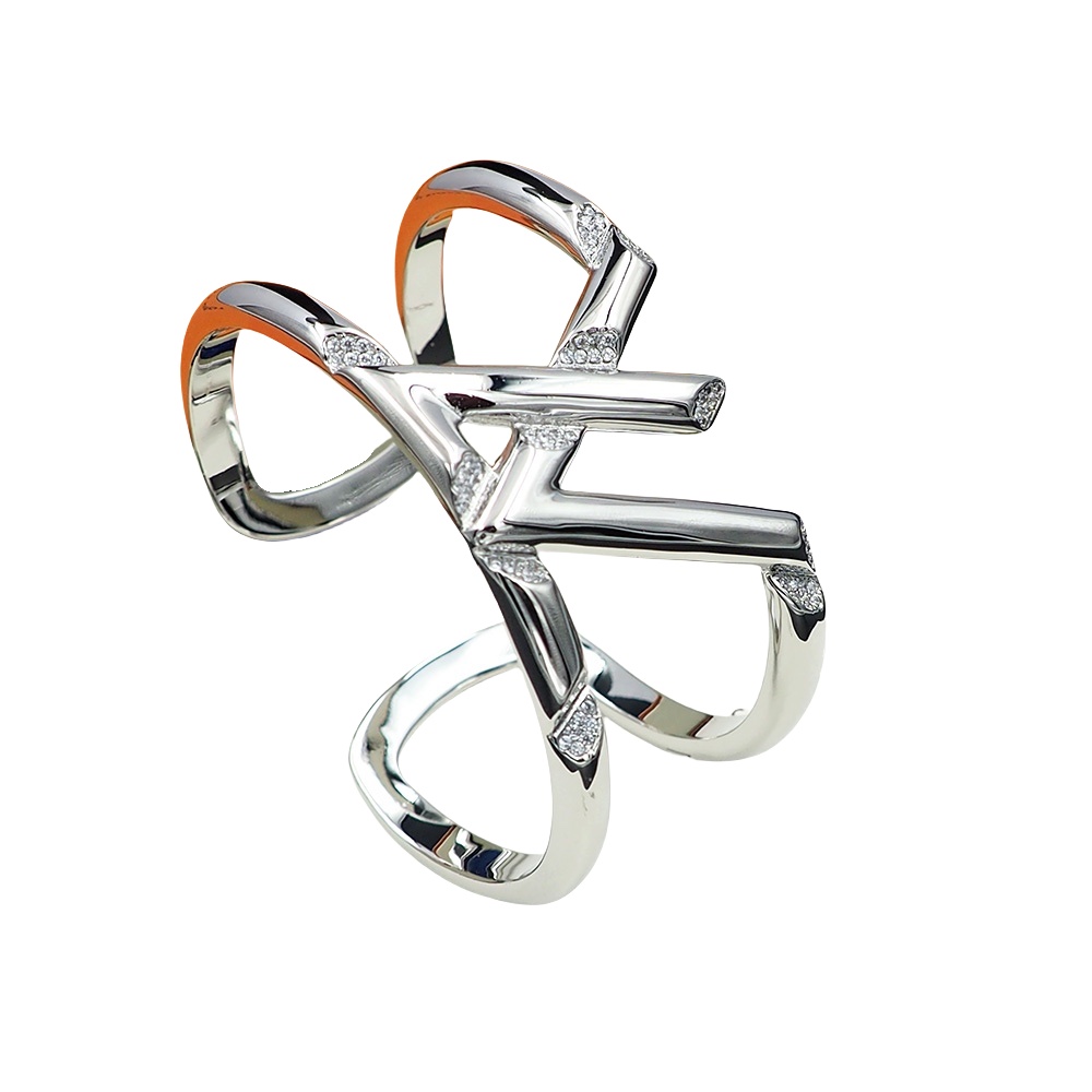 LVS026 Q95931 LV Volt One Cuff bracelet for men women - ccjewelryacc