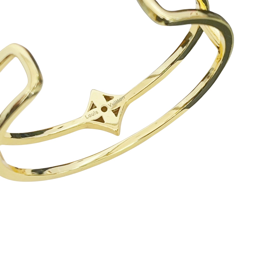 LVS010 Q95817 IDYLLE BLOSSOM TWO-ROW bracelet cuff for men women - ccjewelryacc