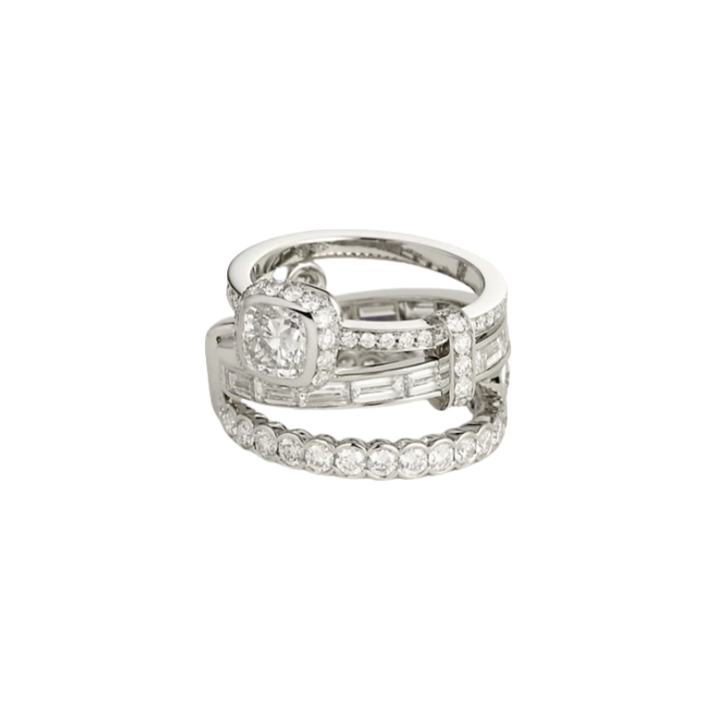 HMR010 Chaine d'ancre chaos fancy ring - ccjewelryacc