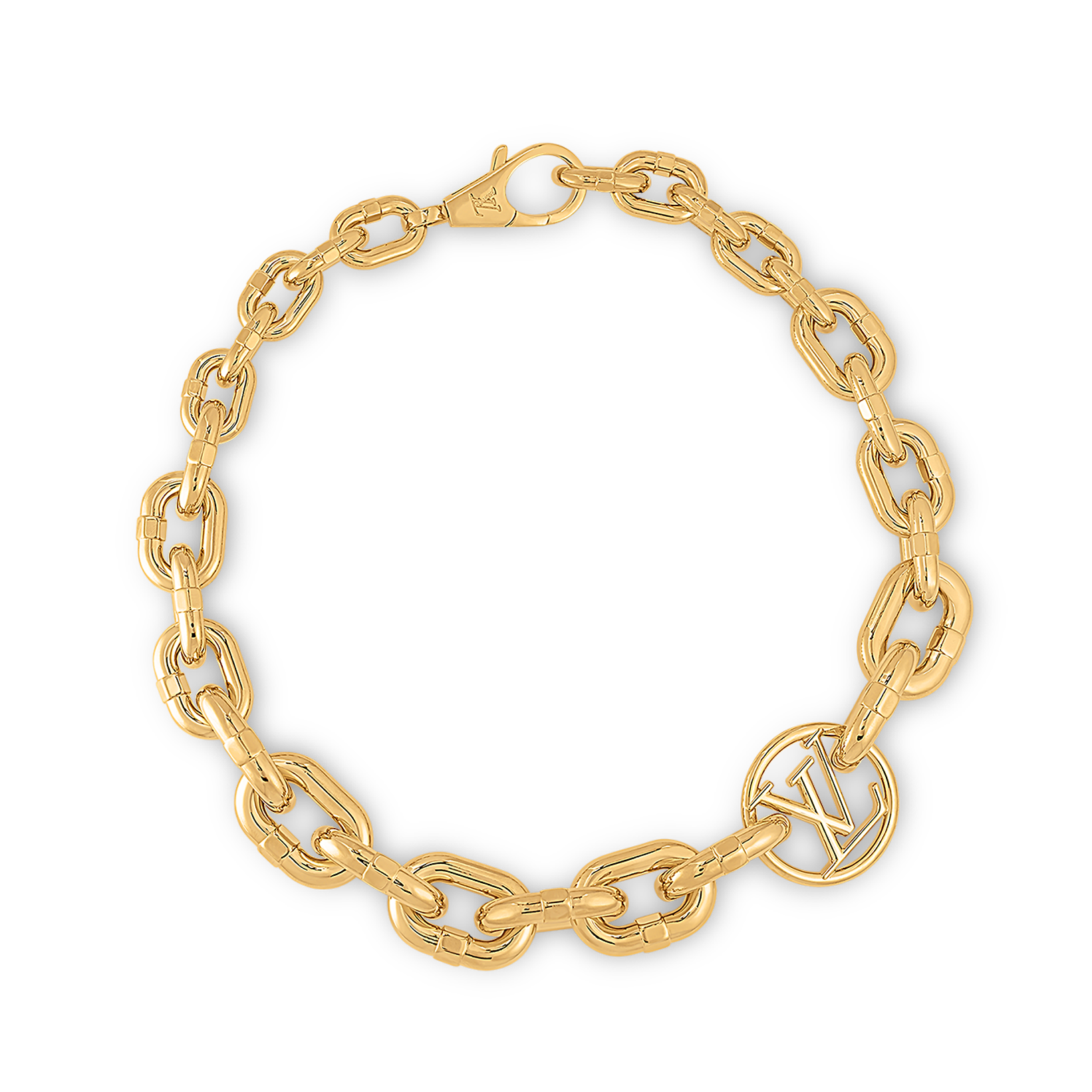 LVN013 M01343 LV Chain-It Necklace for men - ccjewelryacc