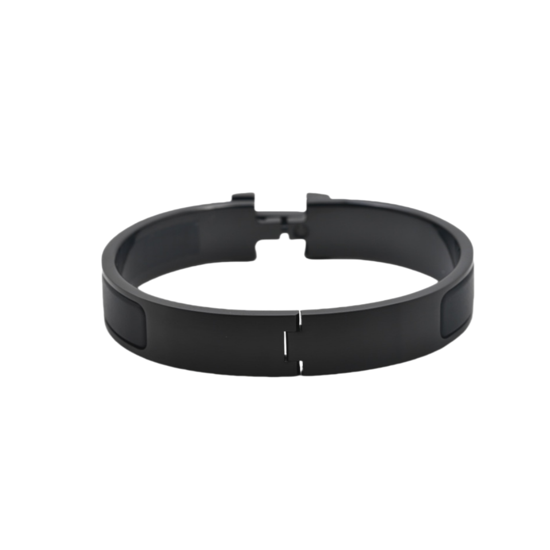 HMS035 Clic HH So Black bracelet for men - ccjewelryacc
