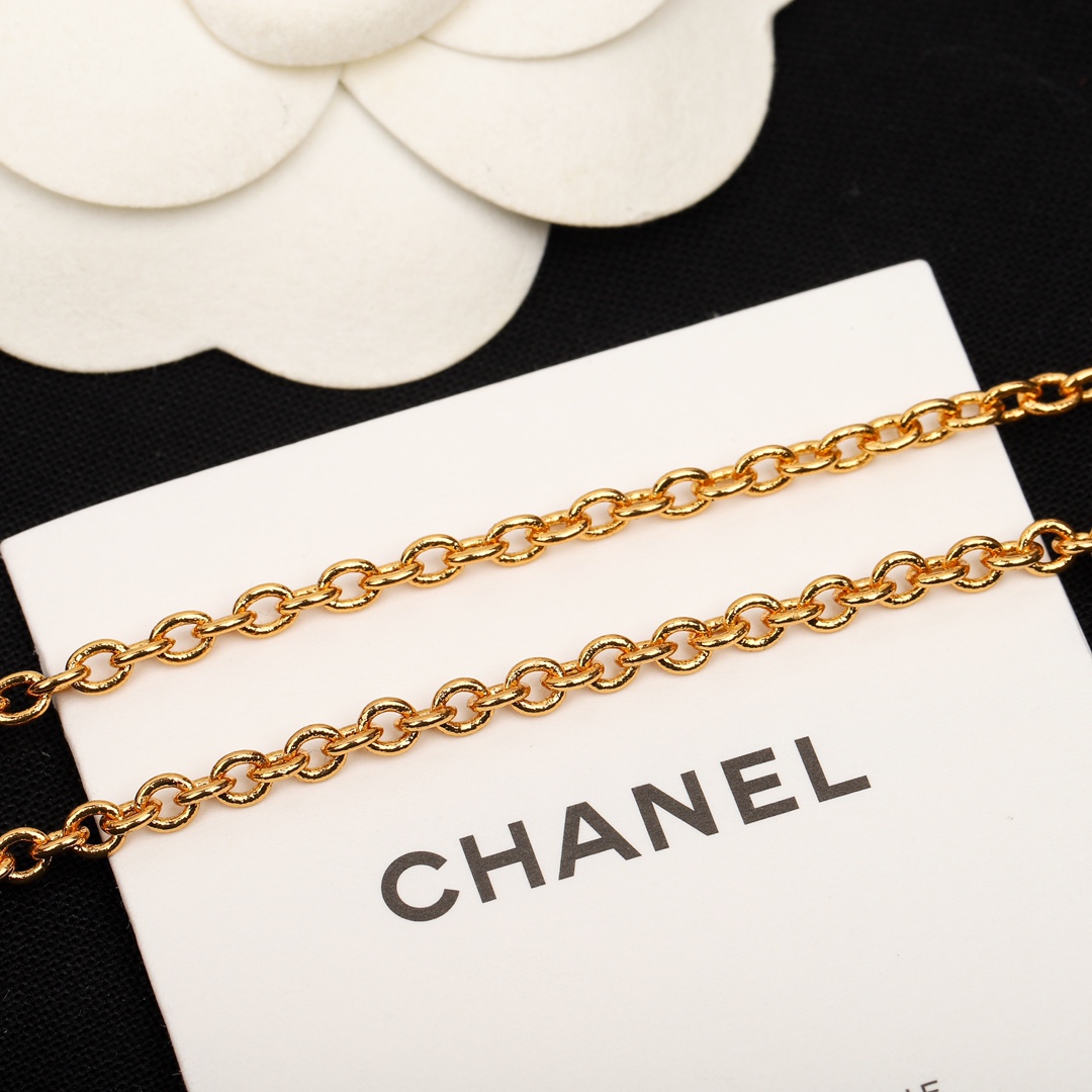 CCN417 COCO GOLD HEART ZIRCON CRYSTAL PENDANT NECKLACE CHAIN - ccjewelryacc