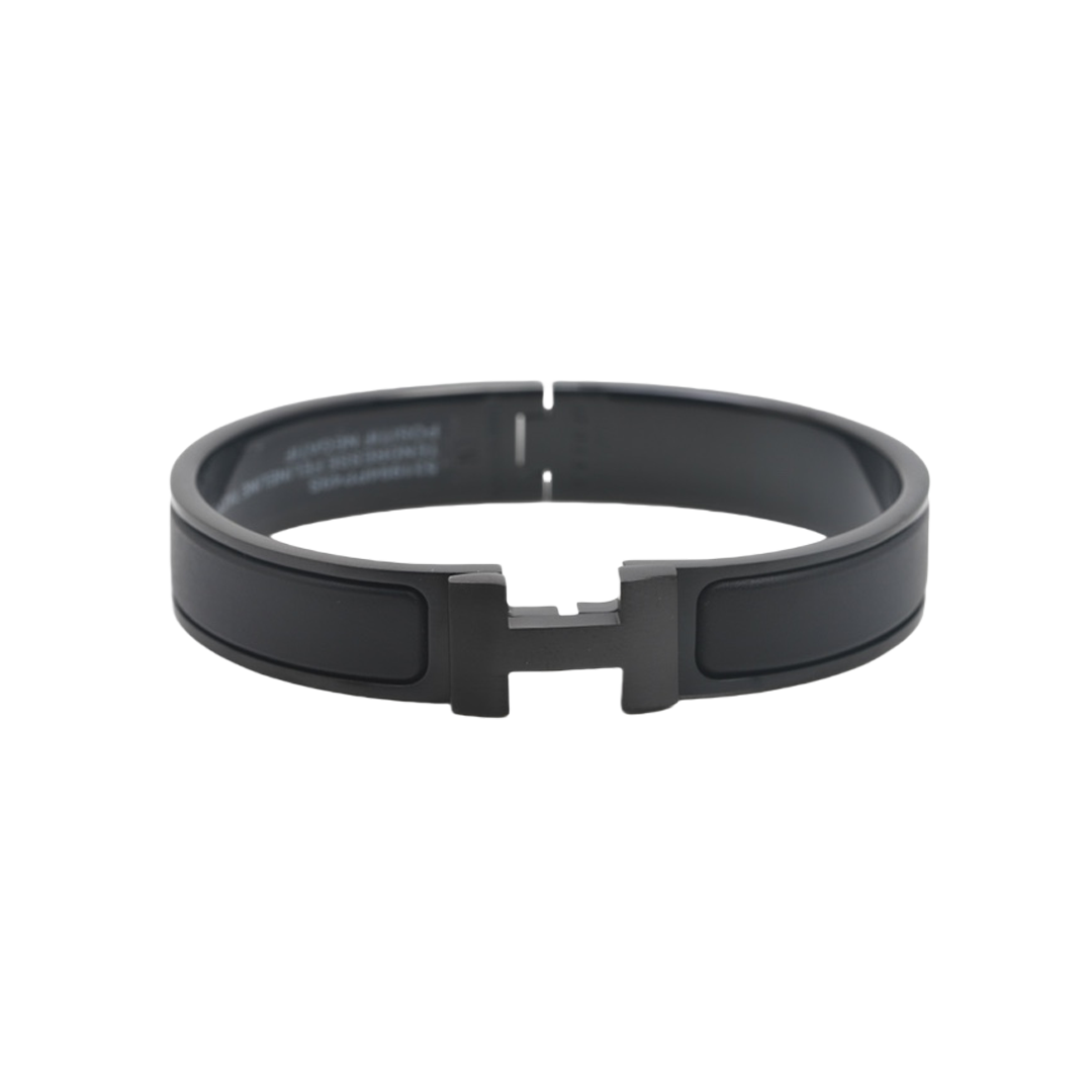 HMS035 Clic HH So Black bracelet for men - ccjewelryacc