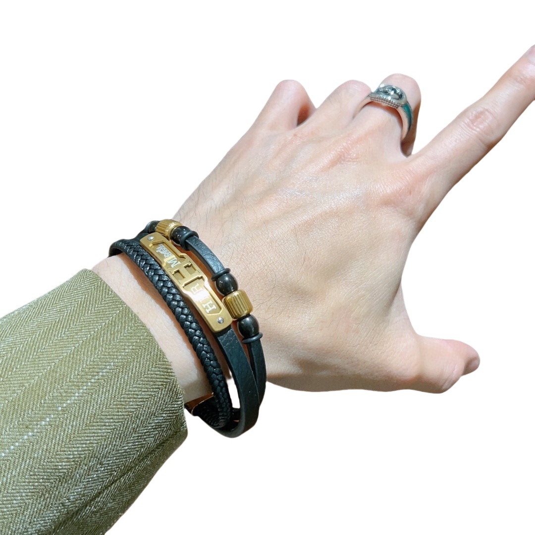 HMS024 H Anger Forest Rope Bracelet for men - ccjewelryacc