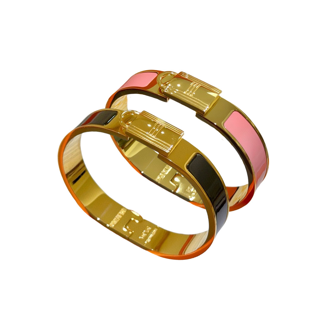 HMS041 Enamel Clic Cadenas bracelet - ccjewelryacc