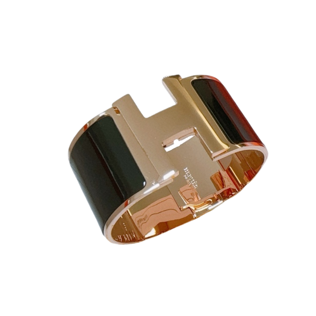 HMS001 33mm Large Metal enamel clip H bracelet - ccjewelryacc