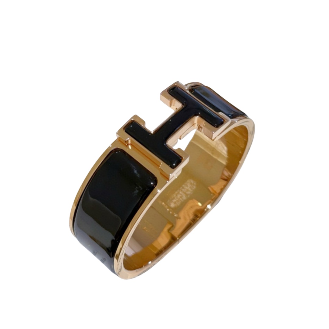 HMS049 20mm Metal enamel Clic H bracelet 17 for women - ccjewelryacc