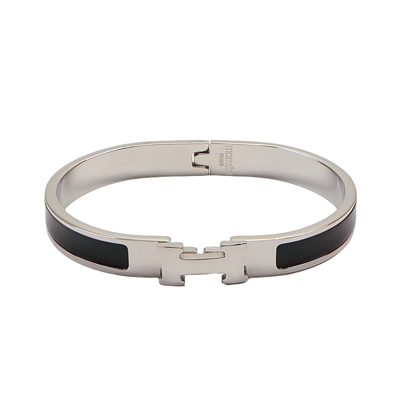 HMS027 Mini 8mm Enamel clic H bracelet - ccjewelryacc