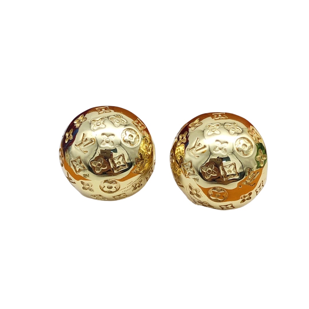 LVE068 VL ball earrings - ccjewelryacc