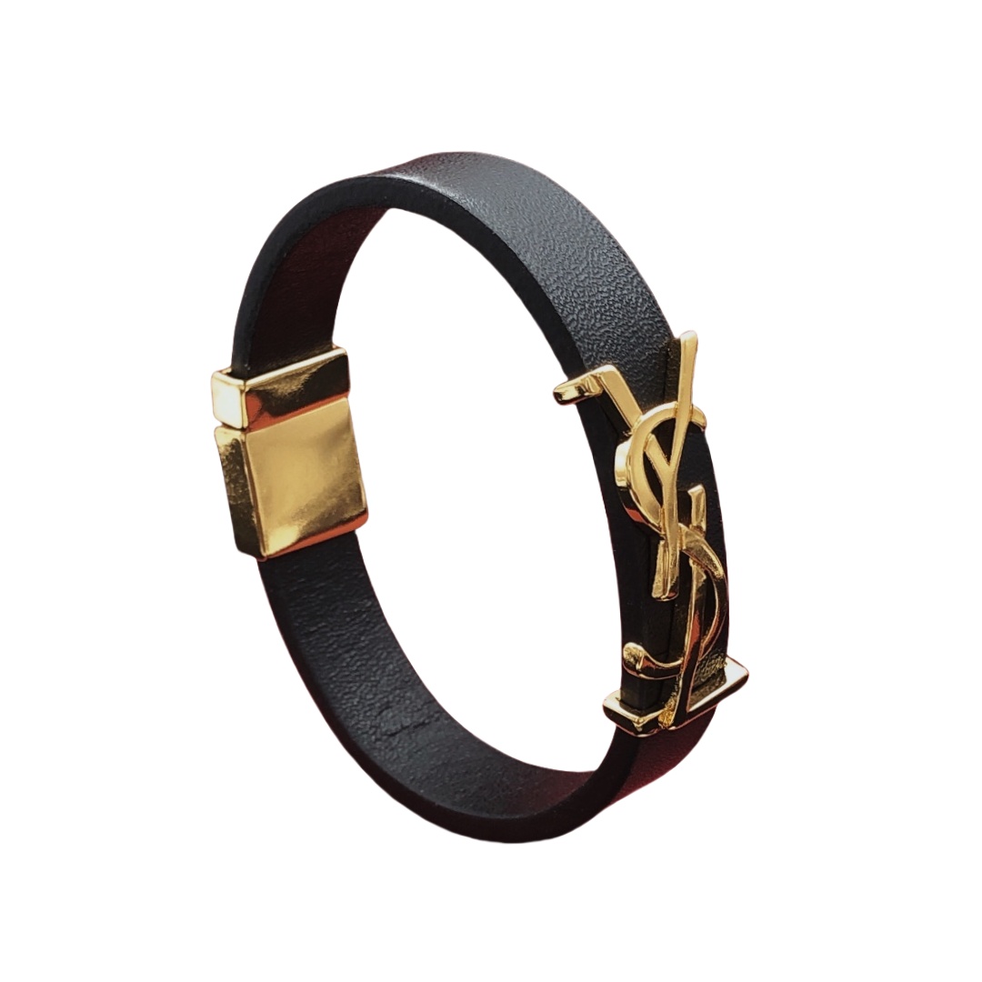 YYS006 CASSANDRE bracelet in leather - ccjewelryacc