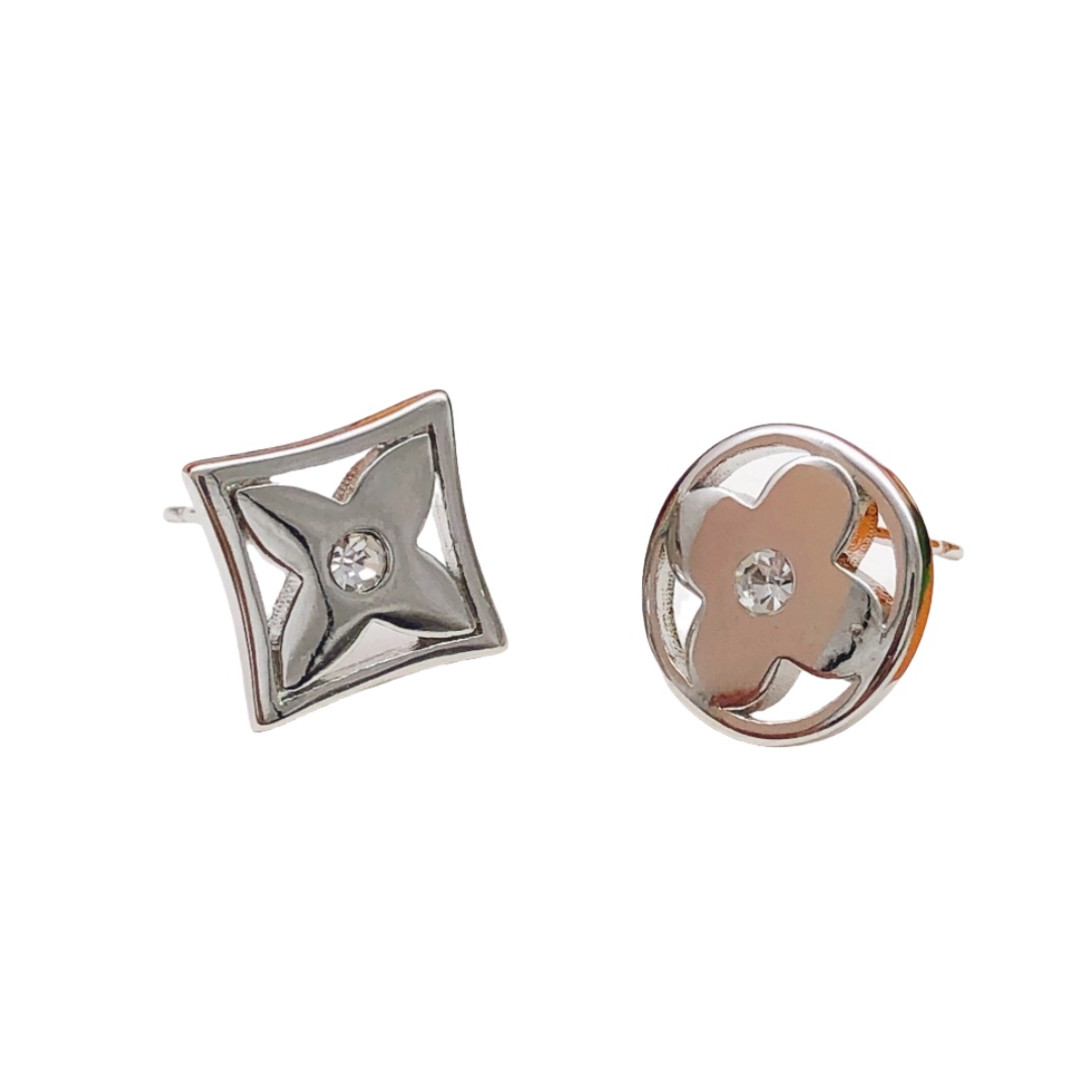 LVE126 VUITTON Metal Blooming Earring - ccjewelryacc