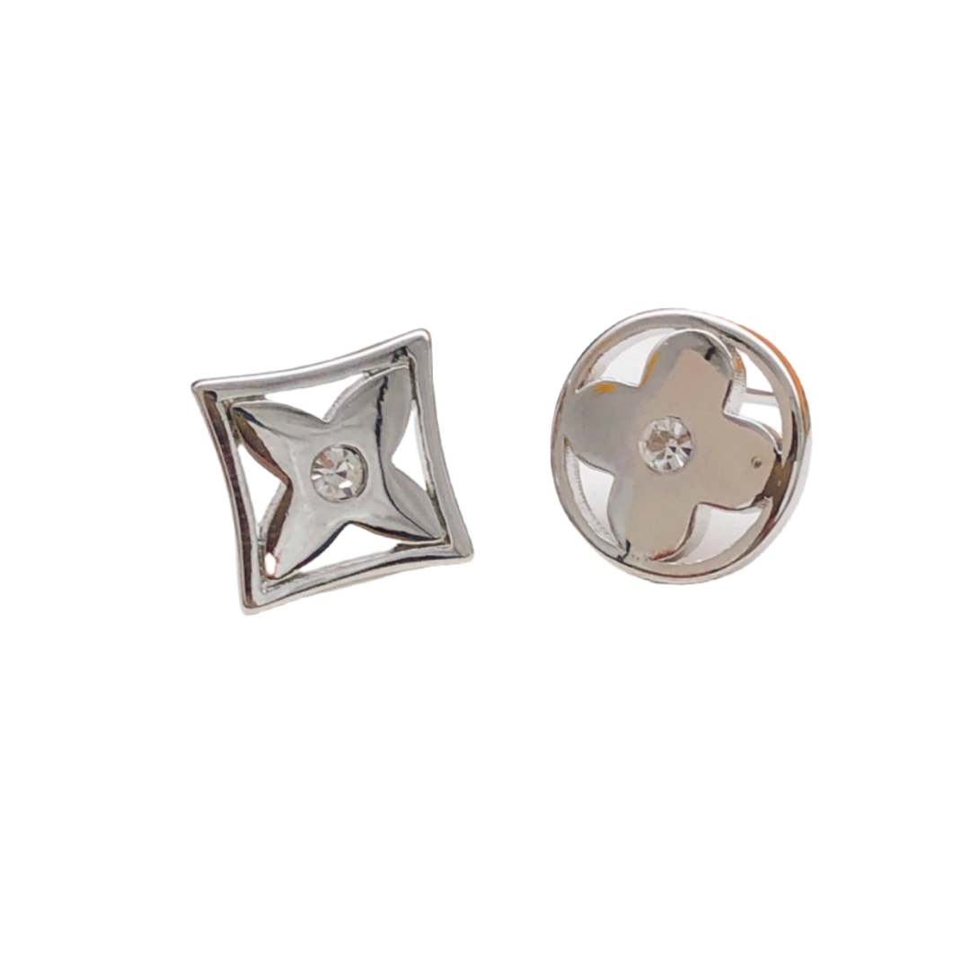 LVE126 VUITTON Metal Blooming Earring - ccjewelryacc